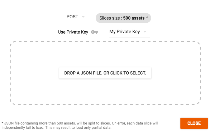 Woosmap Upload Native JSON